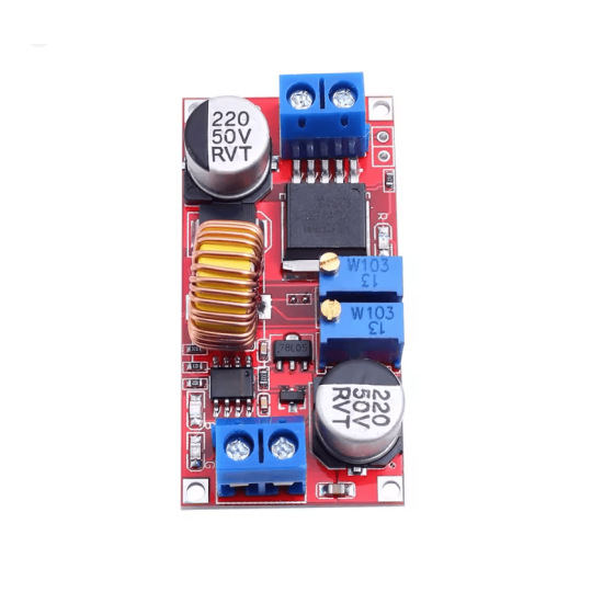 دارة خفض 5A RED STEP DOWN XL4015 مع تحكم تيار