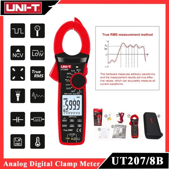 بانسة امبير UT207B بانسة امبير UT207B