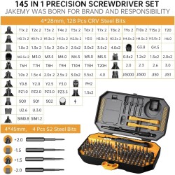 عدة مفكات Jakemy JM-8183 145in1