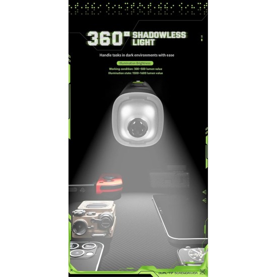 عدة مفكات Jakemy JM-8196 بطارية عدة مفكات Jakemy JM-8196 بطارية