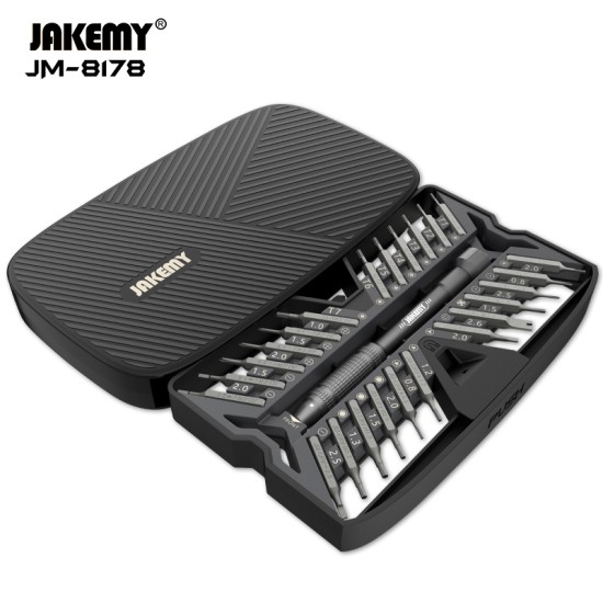 عدة مفكات 26in1 Jakemy Jm-8178 عدة مفكات 26in1 Jakemy Jm-8178